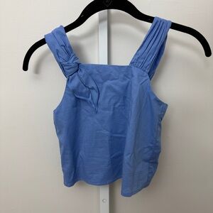Zara Blue Sleeveless kids Top size 8 new with tags